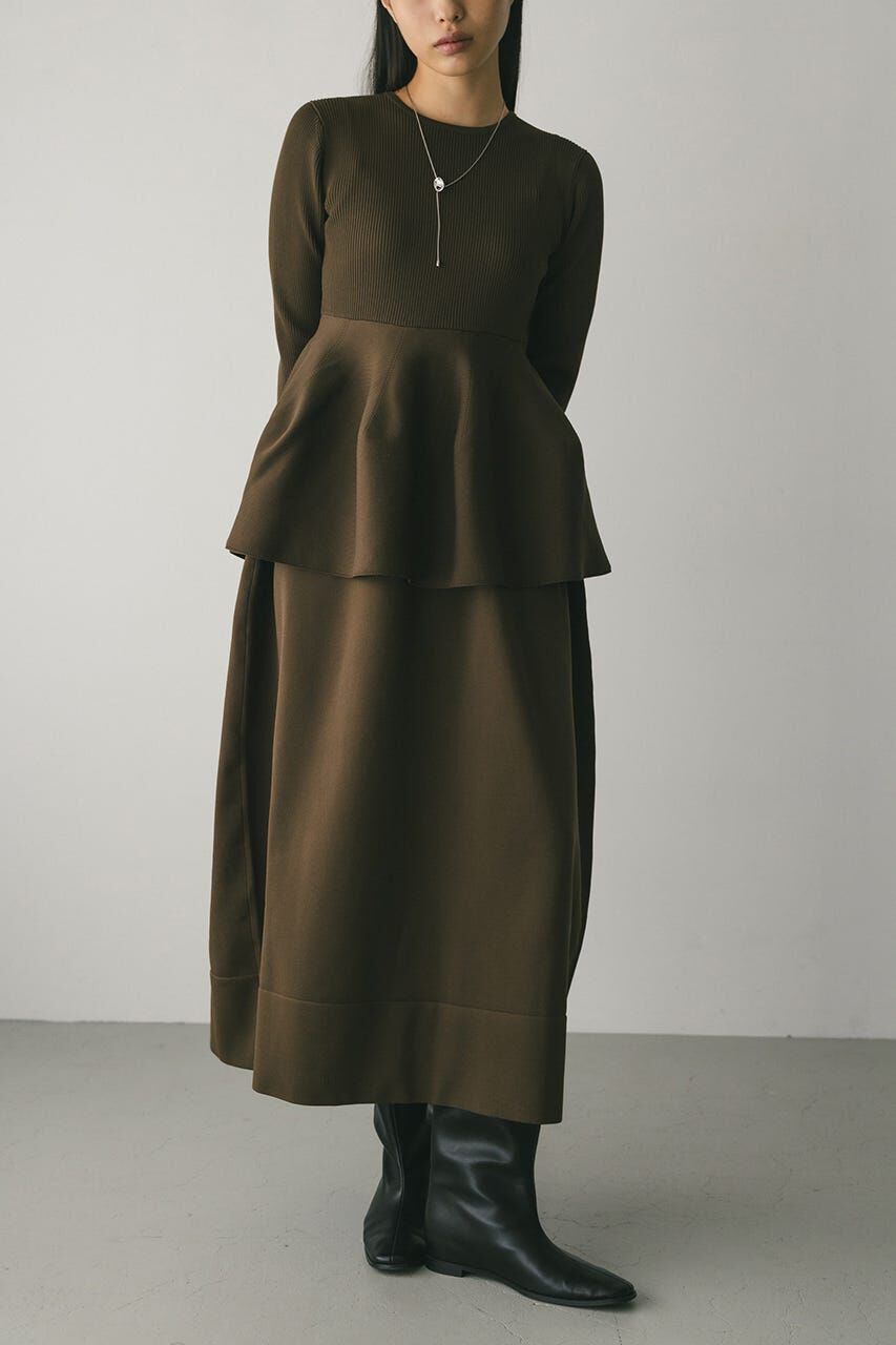 STYLEMIXER「ドッキングフォルムニットワンピース」|ワンピース|