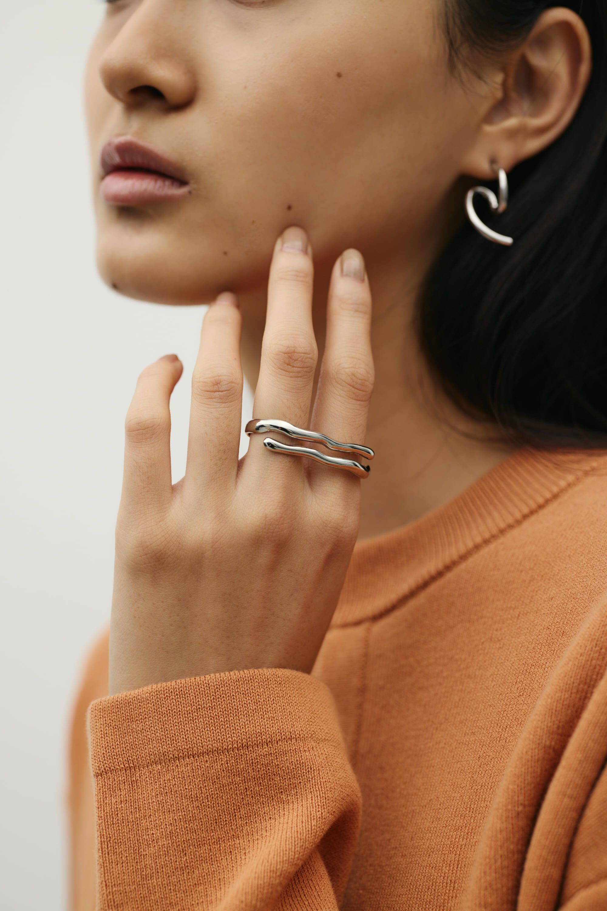 STYLEMIXER「ダブルフィンガーリング」|リング|SLV