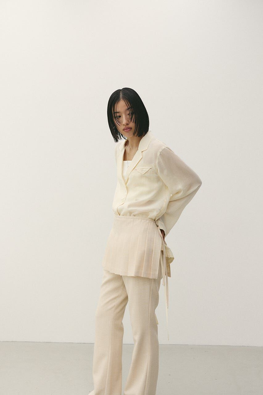 STYLEMIXER「テーラーカラーオープンシャツ」|シャツ・ブラウス|