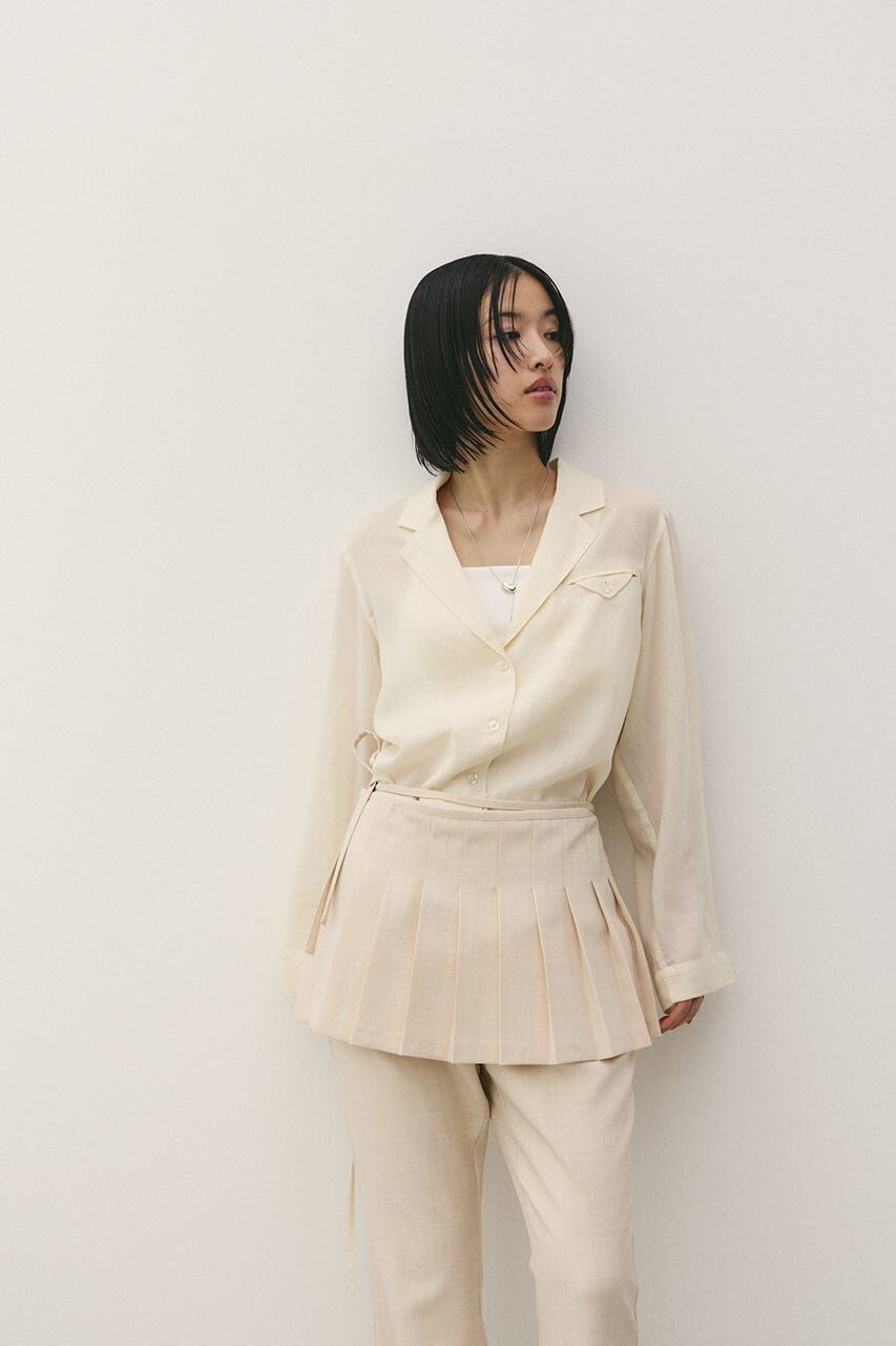 STYLEMIXER「テーラーカラーオープンシャツ」|シャツ・ブラウス|