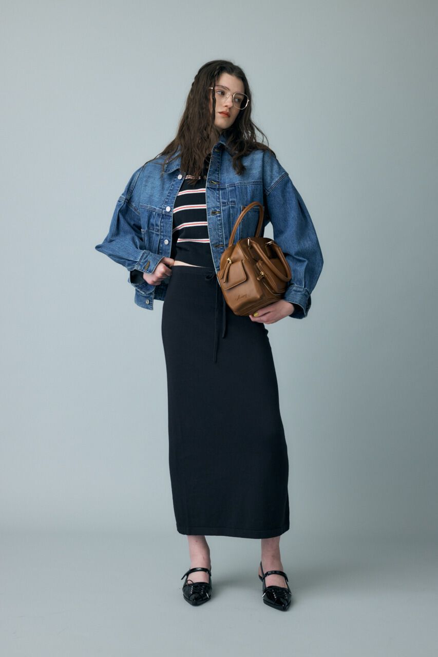 MOUSSY「PENCIL ニットスカート」|スカート|