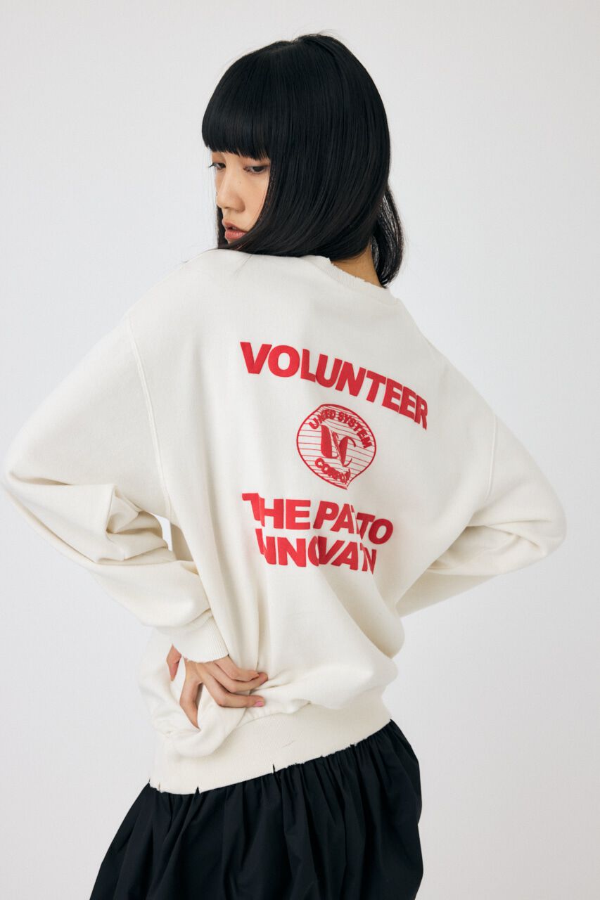 MOUSSY「SUNBURN VINTAGE LIKE プルオーバー」|パーカー|