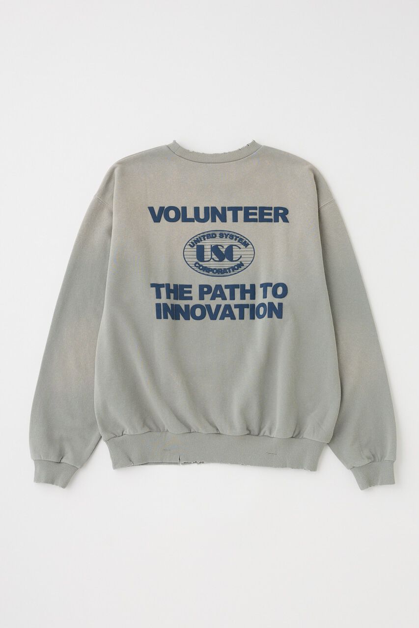 MOUSSY「SUNBURN VINTAGE LIKE プルオーバー」|パーカー|