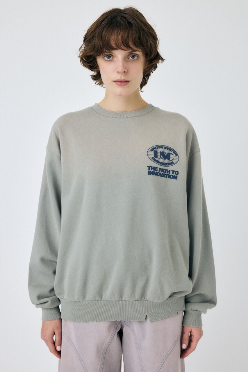 MOUSSY「SUNBURN VINTAGE LIKE プルオーバー」|パーカー|