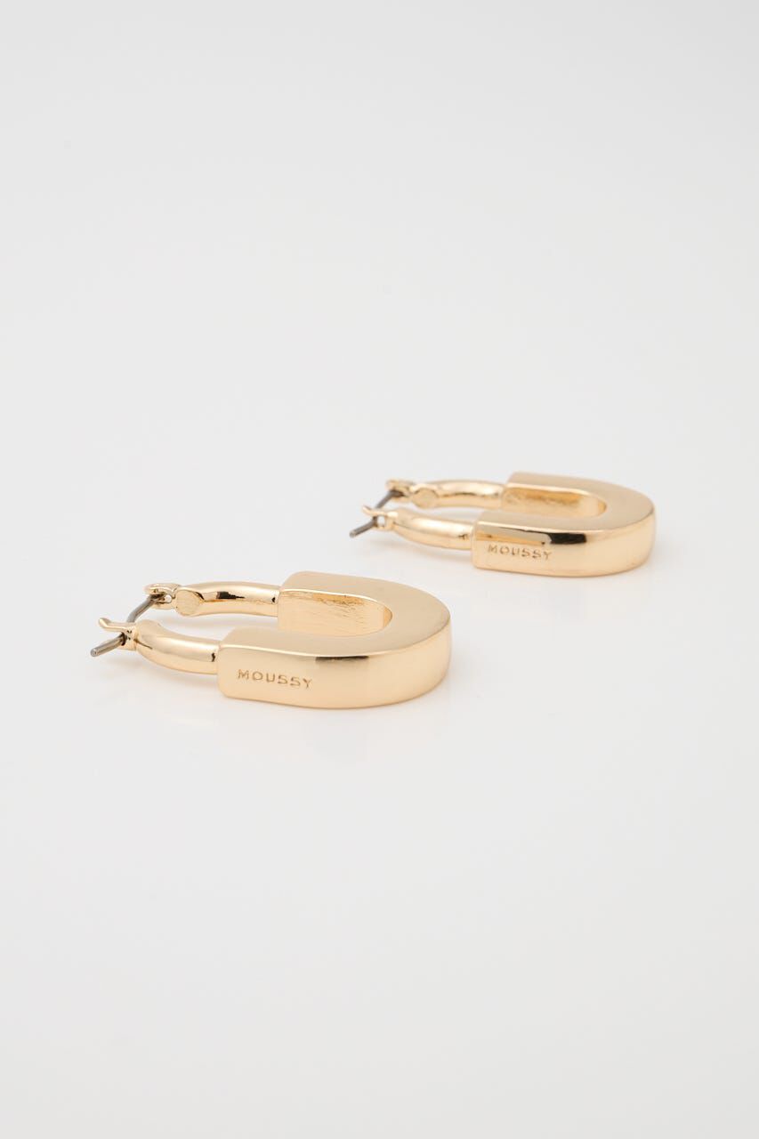MOUSSY「DROPPED HOOP イヤリング」|ピアス|