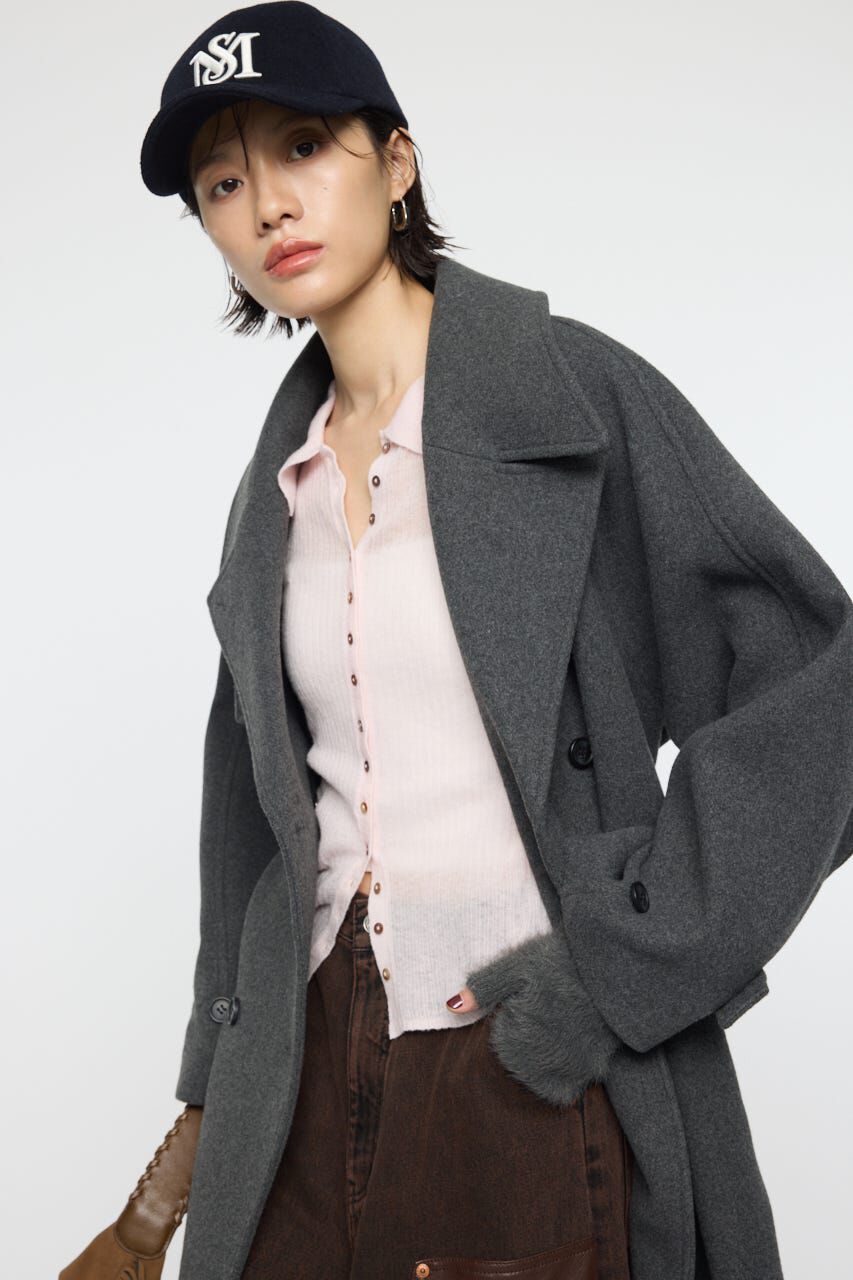 MOUSSY「DROPPED HOOP イヤリング」|ピアス|