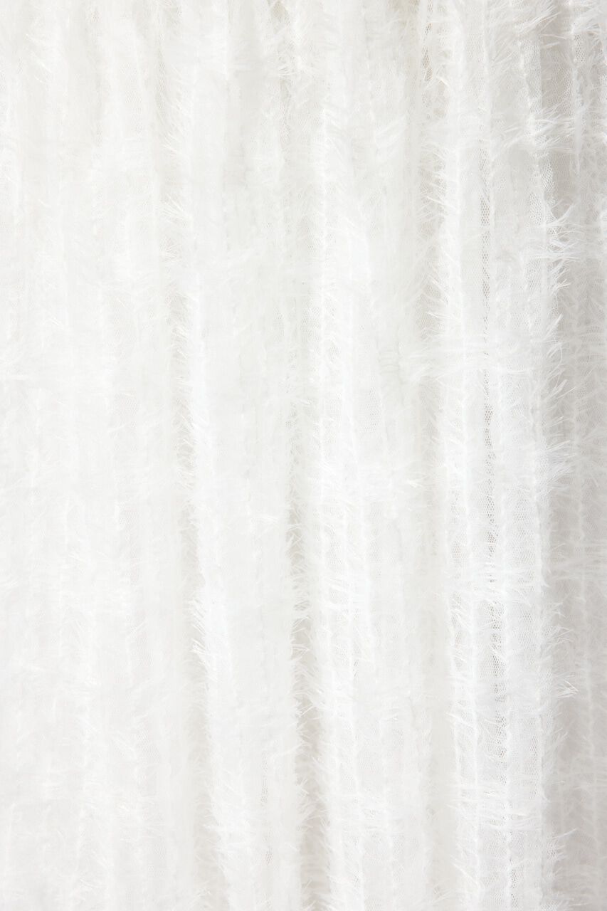 rienda「ディフォーメーションチュールフレアスカート」|スカート|