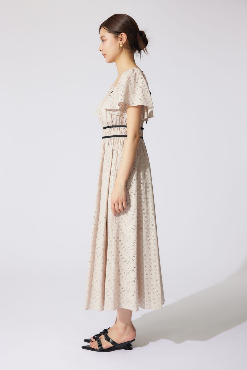 rienda「コットンレースフレアワンピース」|ワンピース|