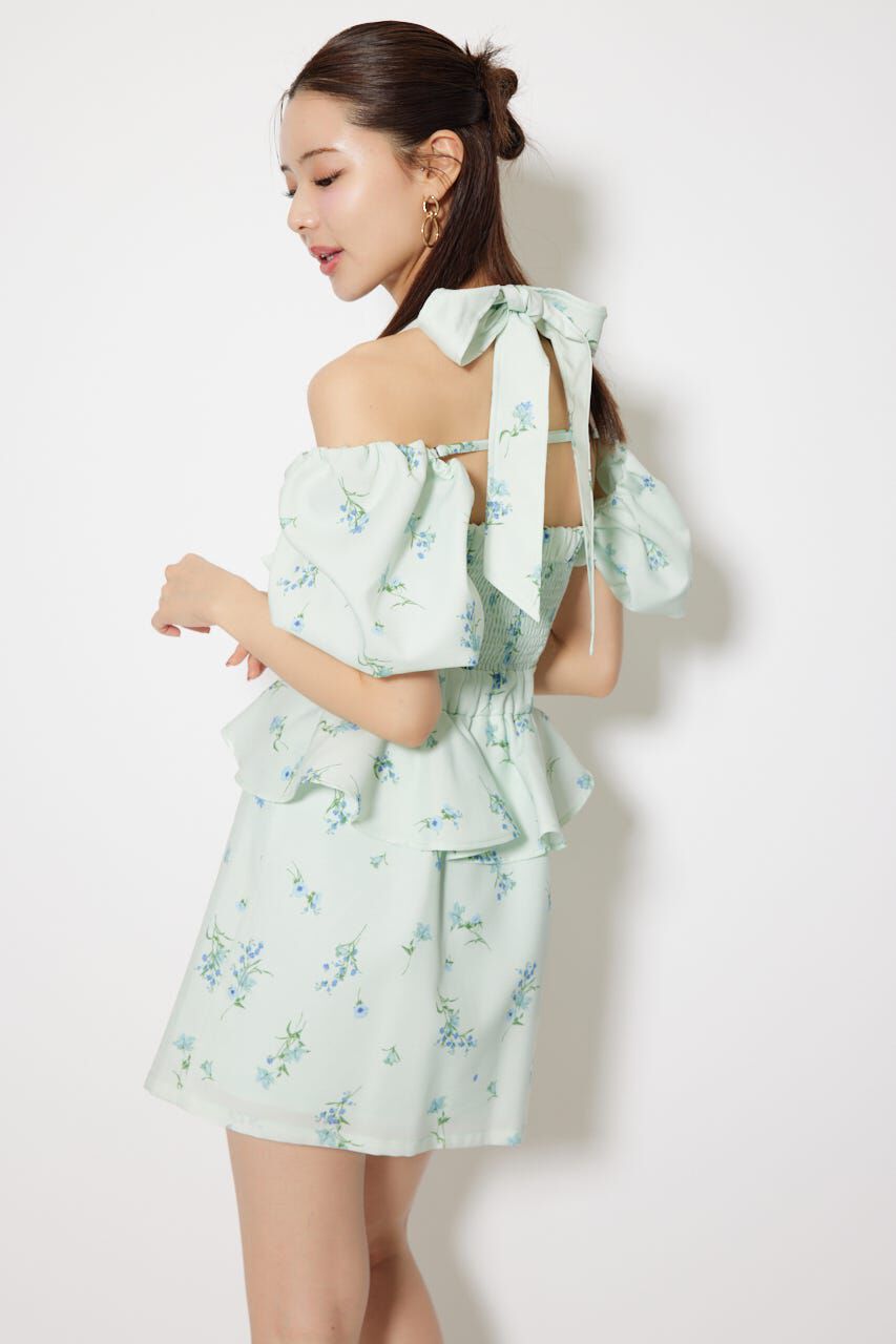 rienda「2WAYオフショルベアワンピース」|ワンピース|