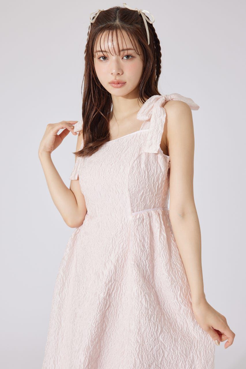 rienda「ショルダーリボンワンピース」|ワンピース|