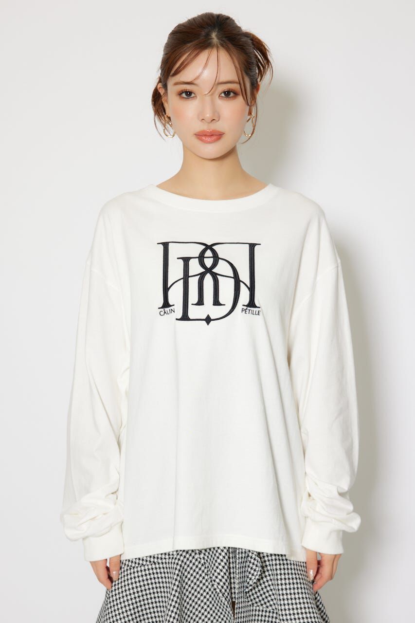 rienda「RDロゴロングTシャツ」|Tシャツ・カットソー|