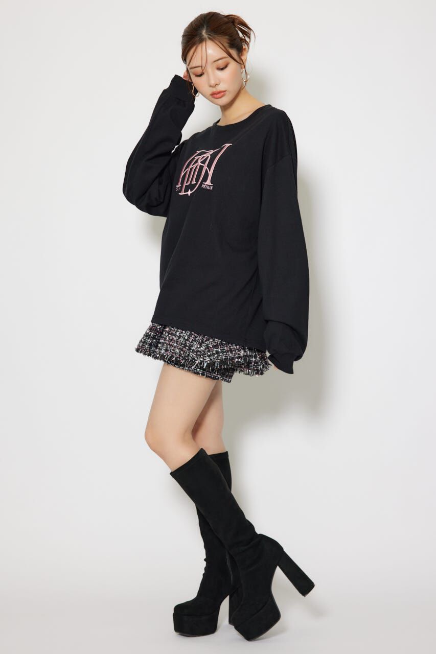 rienda「RDロゴロングTシャツ」|Tシャツ・カットソー|