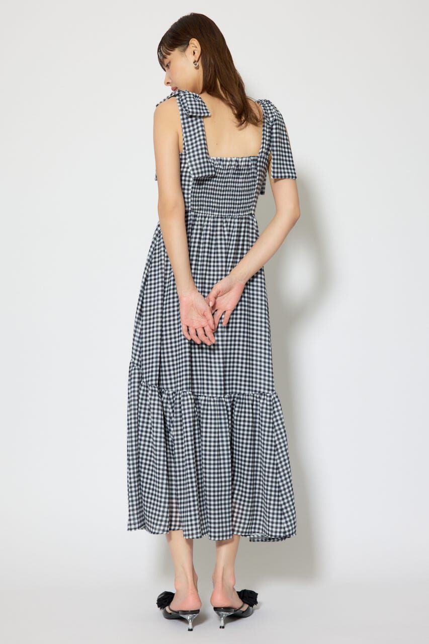 rienda「リボンディティールティアードキャミワンピース」|ワンピース|