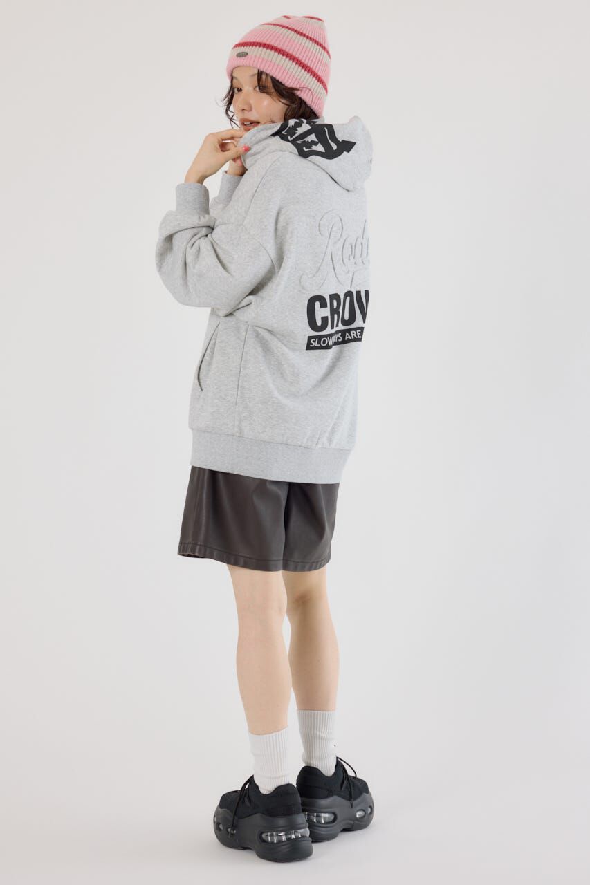 RODEO CROWNS「バックエンボススクリプトロゴパーカー」|パーカー|