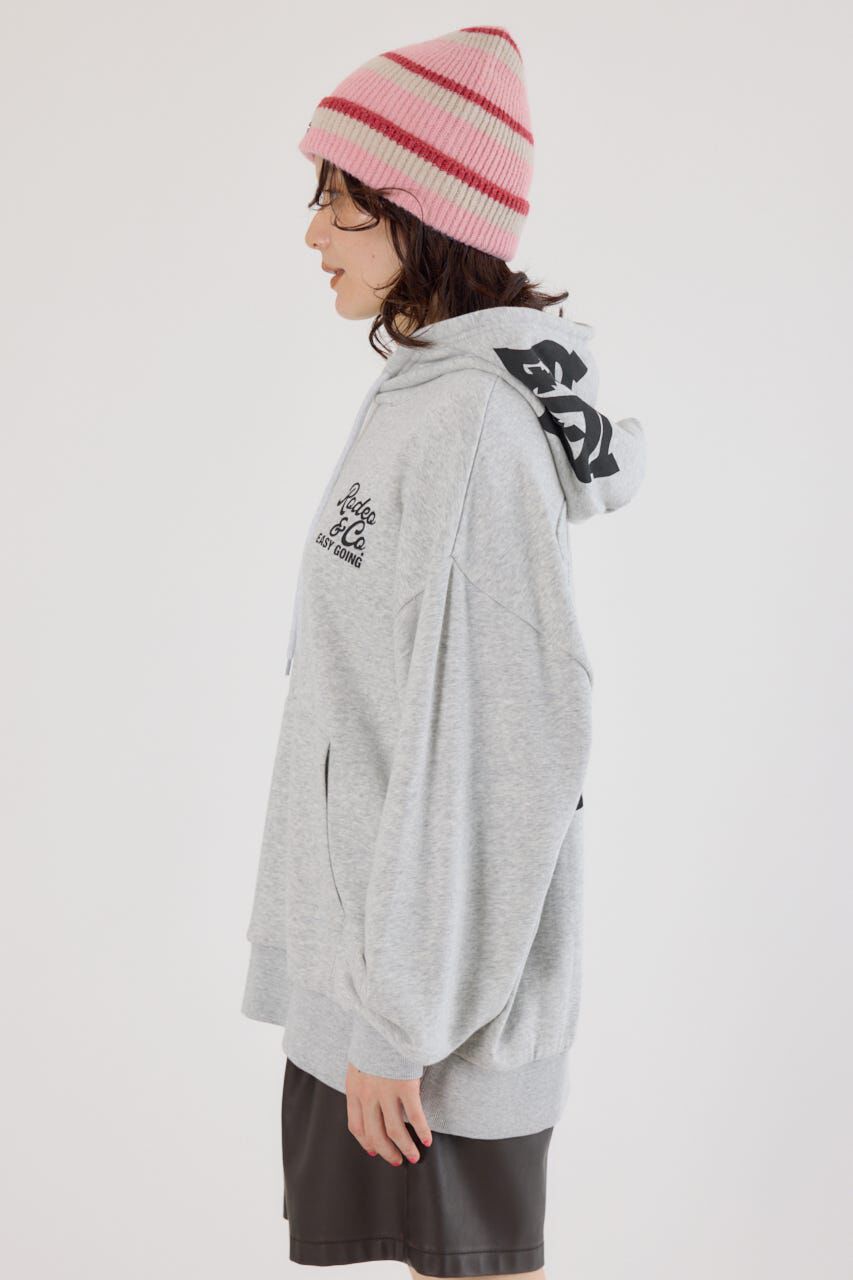 RODEO CROWNS「バックエンボススクリプトロゴパーカー」|パーカー|