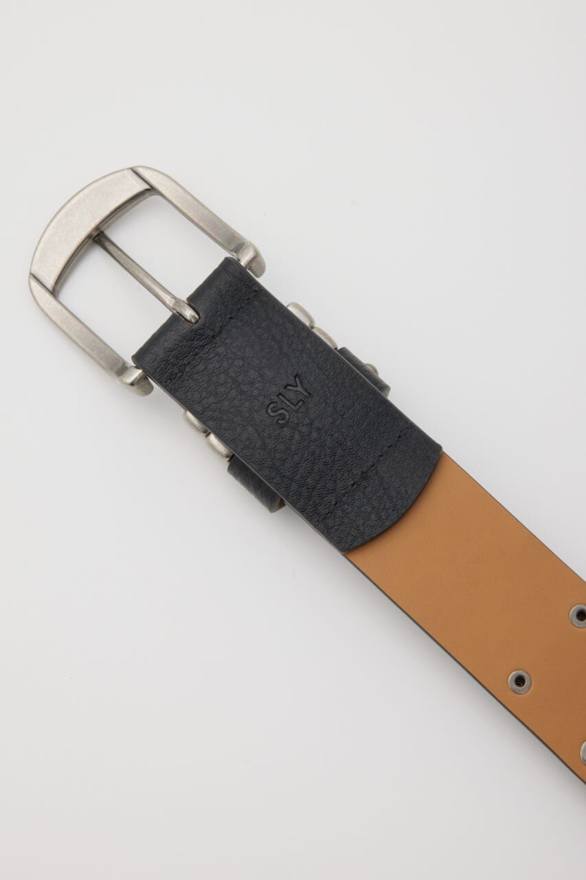SLY「SPLIT LEATHER STUDS ベルト」|ベルト|