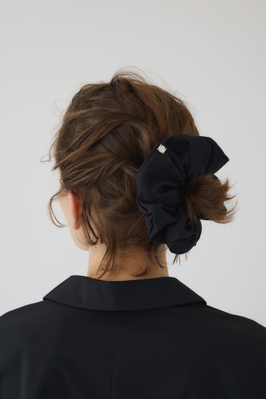 RIM.ARK 「Natural texture scrunchie」|その他|BLK