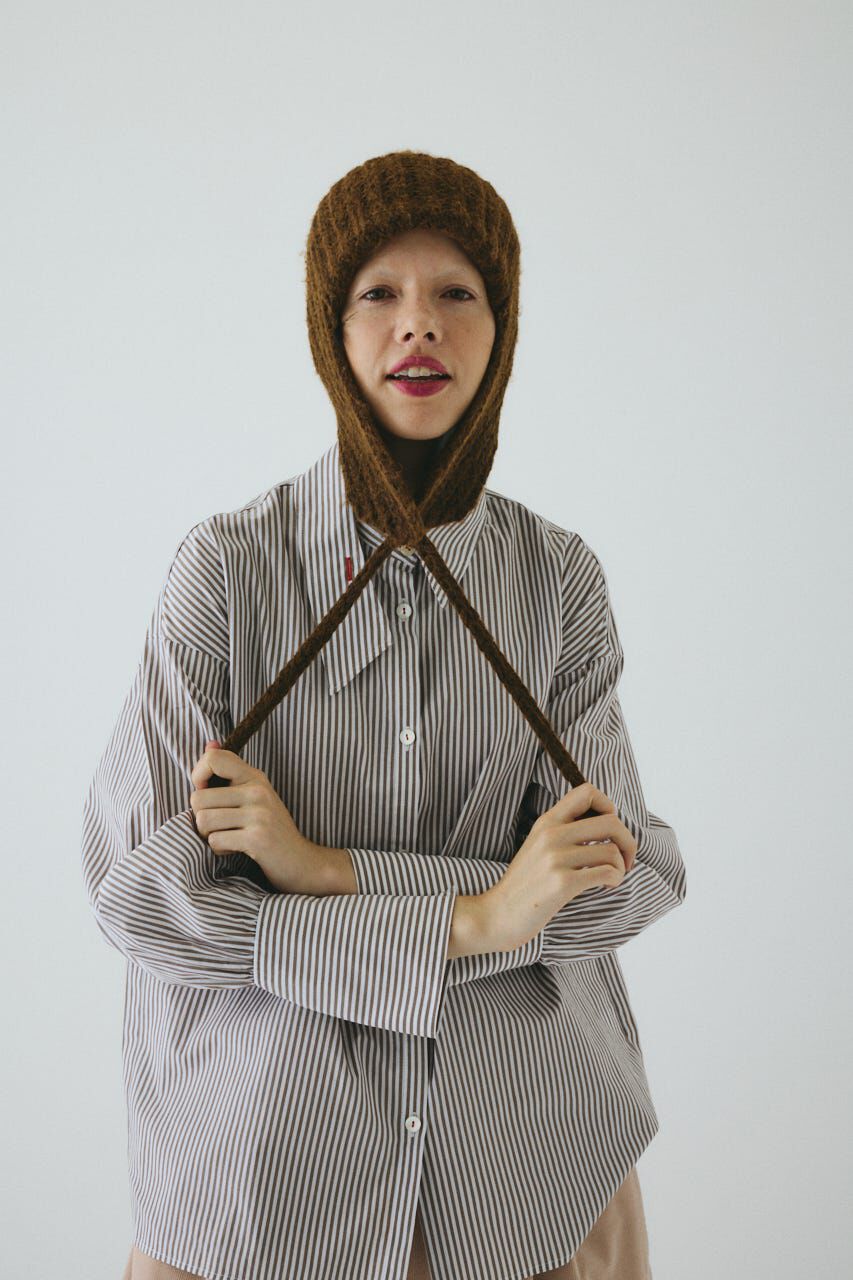 HeRIN.CYE「Flight knit cap」|その他|