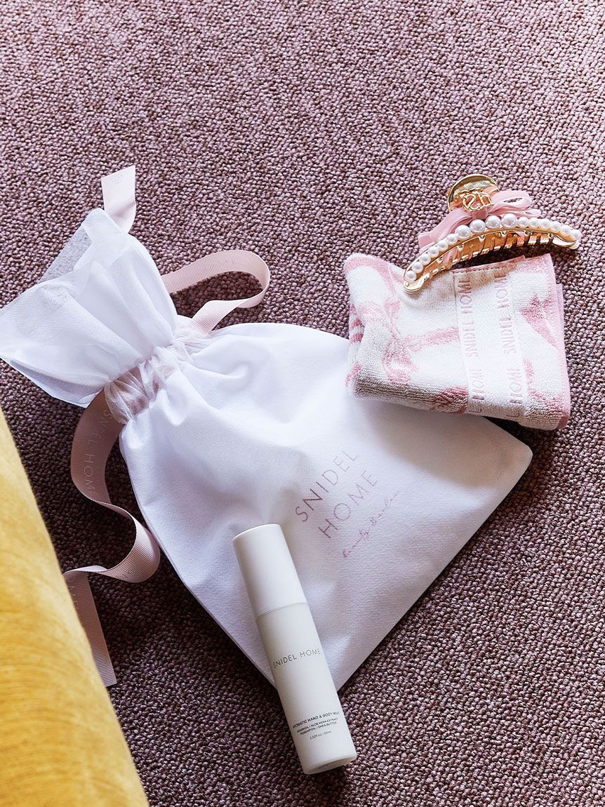 SNIDEL HOME「リボンジャカードハンドタオル」|ハンカチ|