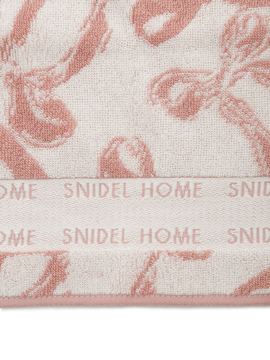 SNIDEL HOME「リボンジャカードハンドタオル」|ハンカチ|