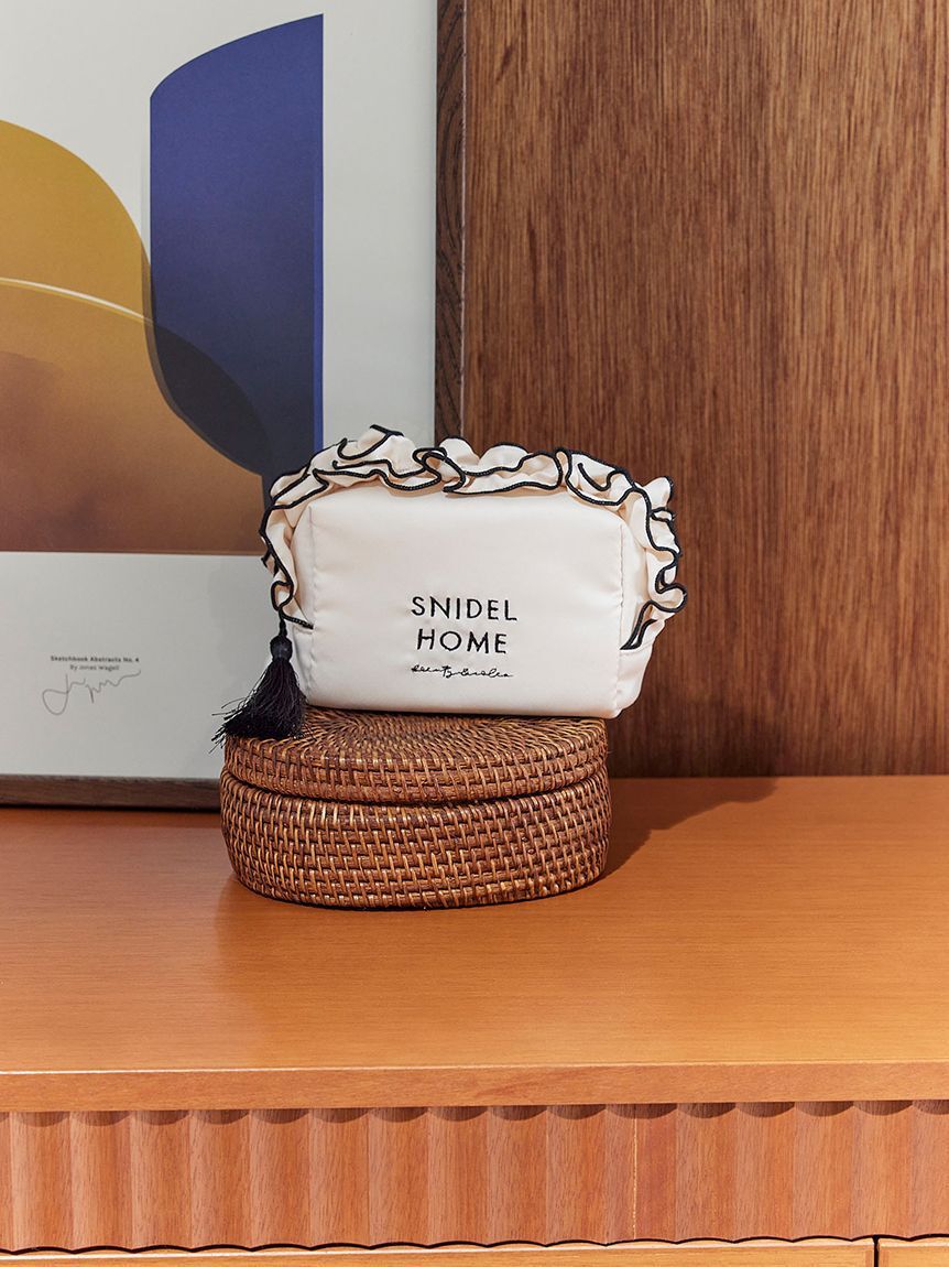 SNIDEL HOME「フリルポーチ」|ポーチ|OWHT