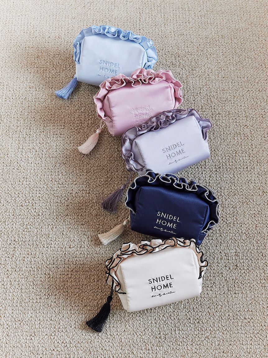 SNIDEL HOME「フリルポーチ」|ポーチ|