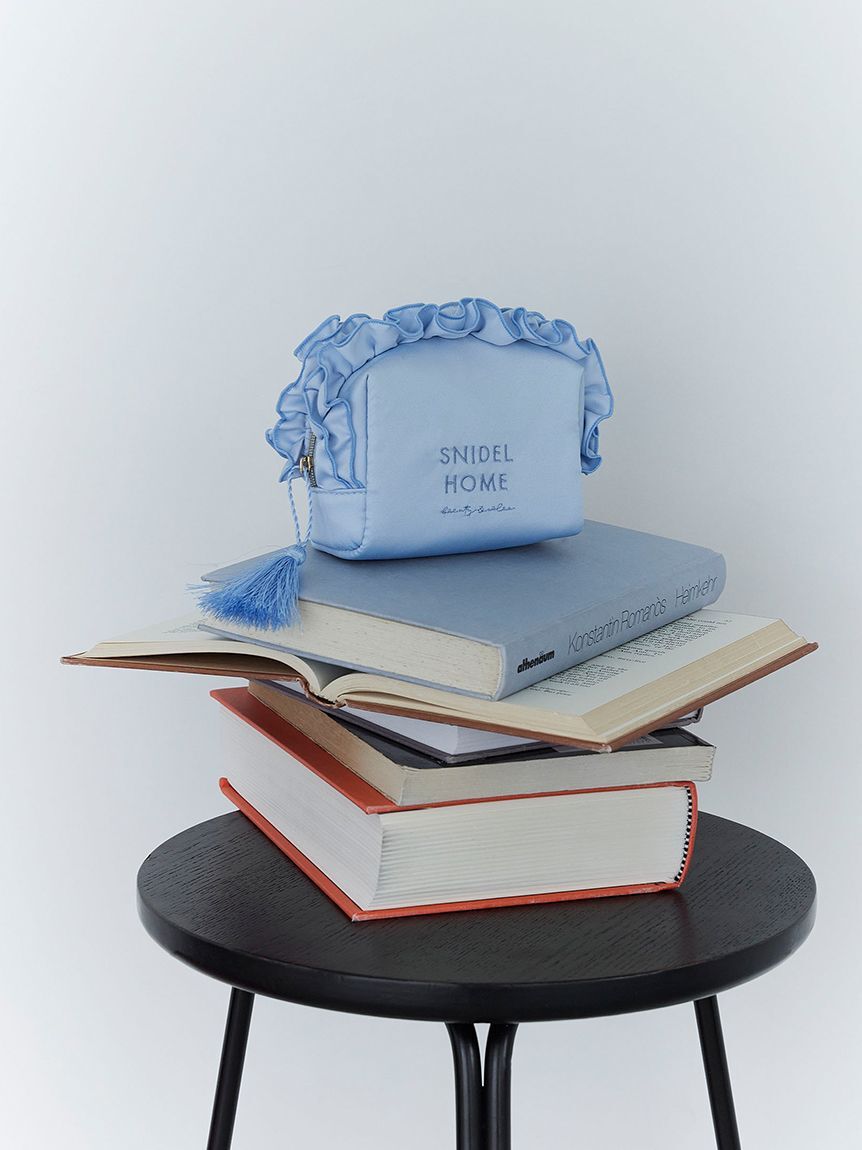 SNIDEL HOME「フリルポーチ」|ポーチ|LBLU