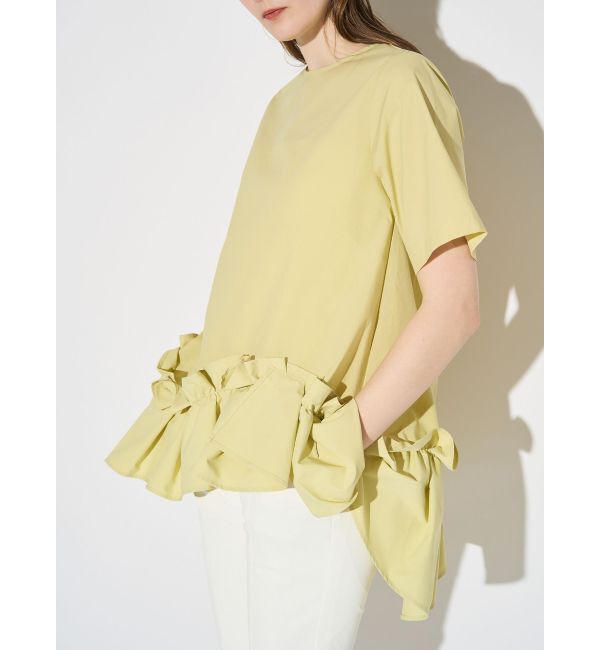 ELENDEEK「FRILL HEM BL」|シャツ・ブラウス|