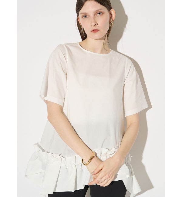 ELENDEEK「FRILL HEM BL」|シャツ・ブラウス|