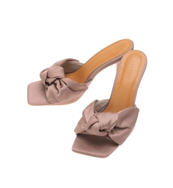 RESEXXY「サテンリボンサンダル」|サンダル|