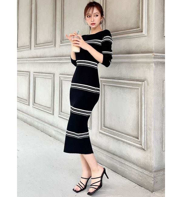 RESEXXY「ランダムラインピンヒールサンダル」|サンダル|