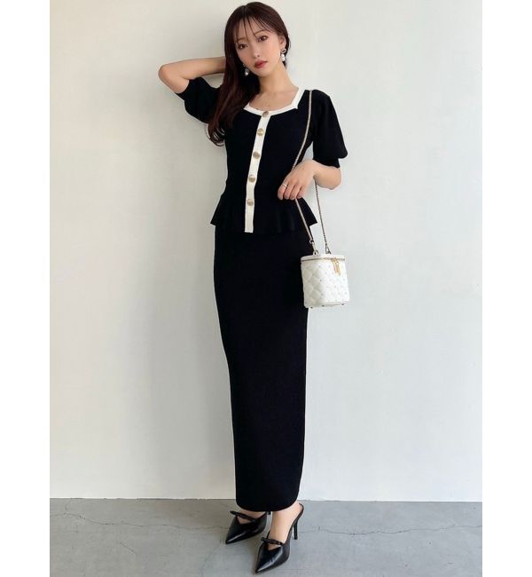 RESEXXY「リブニットペンシルスカート【セットアップ着用可能】」|スカート|