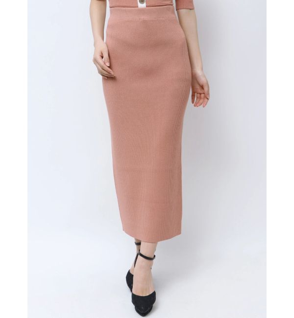 RESEXXY「リブニットペンシルスカート【セットアップ着用可能】」|スカート|