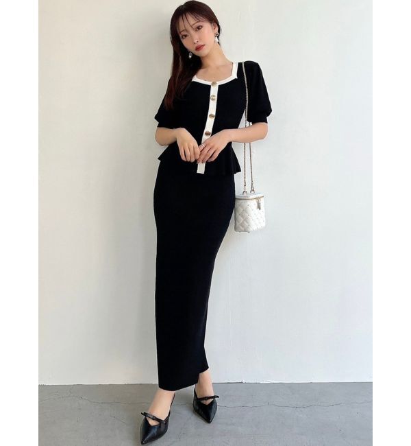 RESEXXY「リブニットペンシルスカート【セットアップ着用可能】」|スカート|