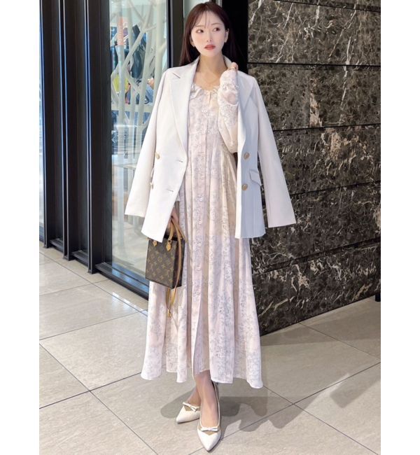 RESEXXY「コルセットシャツフレアワンピース」|ワンピース|