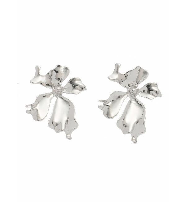 RESEXXY「メタリックフラワーピアス」|ピアス|