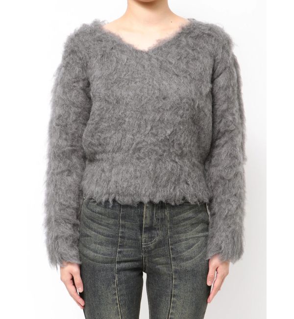 RESEXXY「シャギールーズニットトップス」|ニット・セーター|