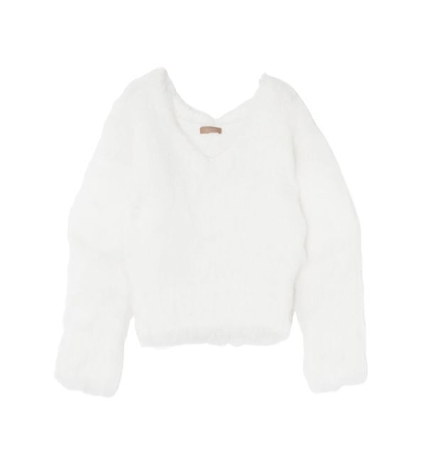 RESEXXY「シャギールーズニットトップス」|ニット・セーター|