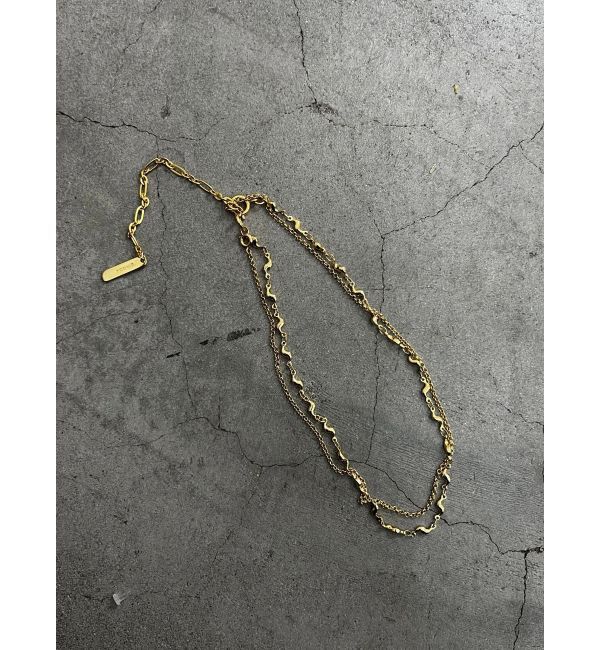 EMODA「ミックスチェーンネックレス」|ネックレス|ゴールド