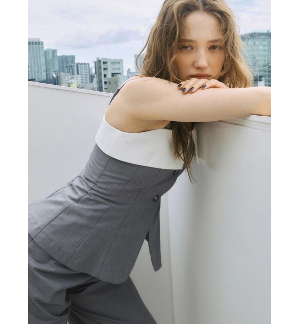 MERCURYDUO「スーツライクコンビネゾン」|オールインワン|