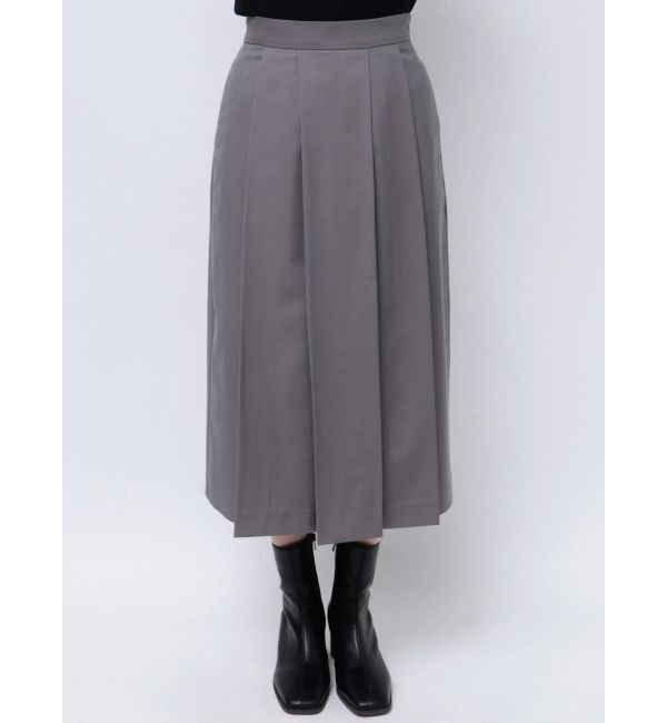 Ungrid「ミドル丈プリーツスカート」|スカート|