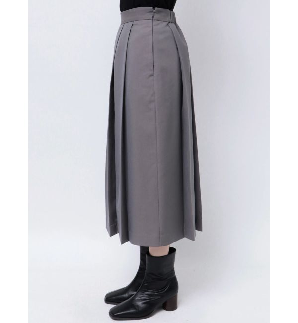 Ungrid「ミドル丈プリーツスカート」|スカート|