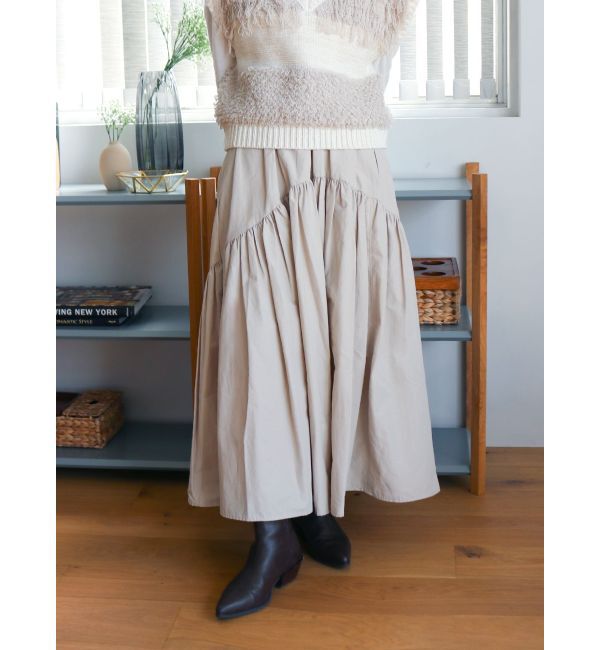 Ungrid「ギャザーデザインスカート」|スカート|