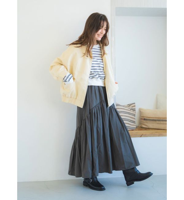 Ungrid「ギャザーデザインスカート」|スカート|