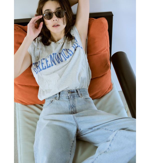 Ungrid「クリアフレームグレーレンズサングラス」|サングラス|