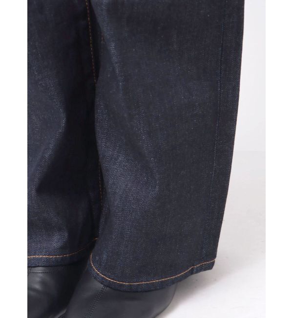 Ungrid「ハイウエストルーズストレートデニム」|デニム|