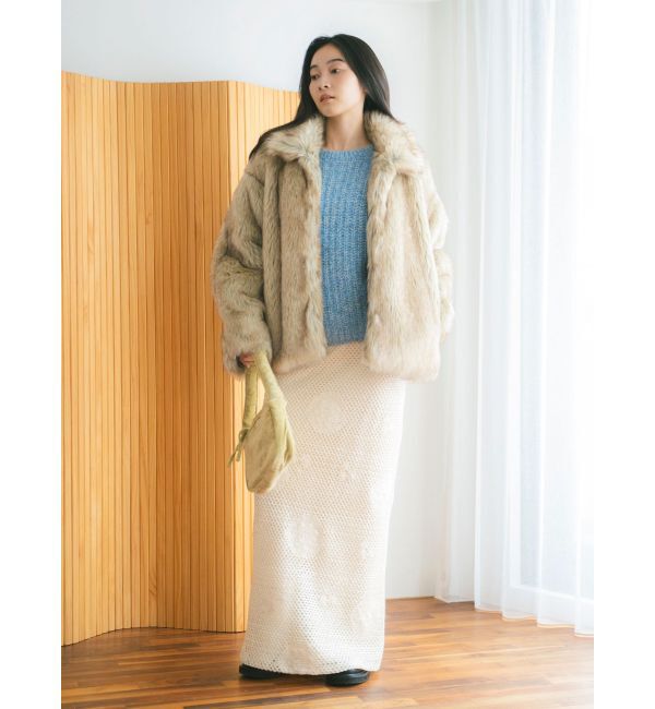 Ungrid「オフショルラメルーズニット」|ニット・セーター|