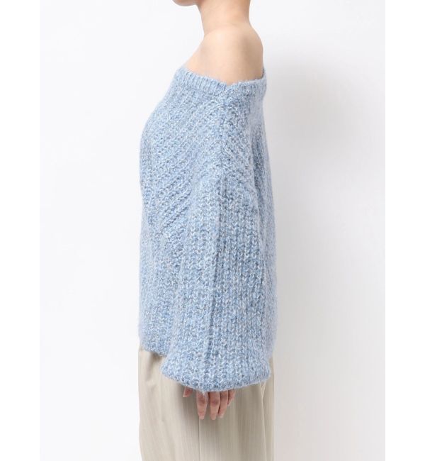 Ungrid「オフショルラメルーズニット」|ニット・セーター|