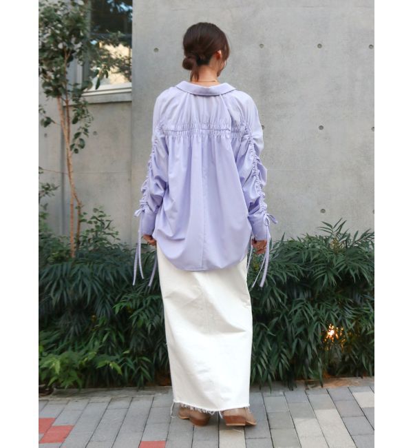 Ungrid「スリットデザインデニムスカート」|スカート|