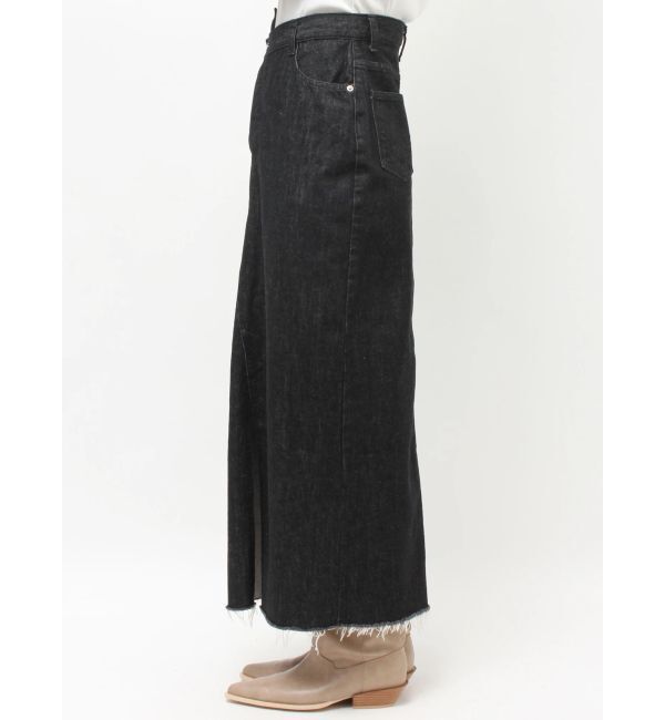 Ungrid「スリットデザインデニムスカート」|スカート|